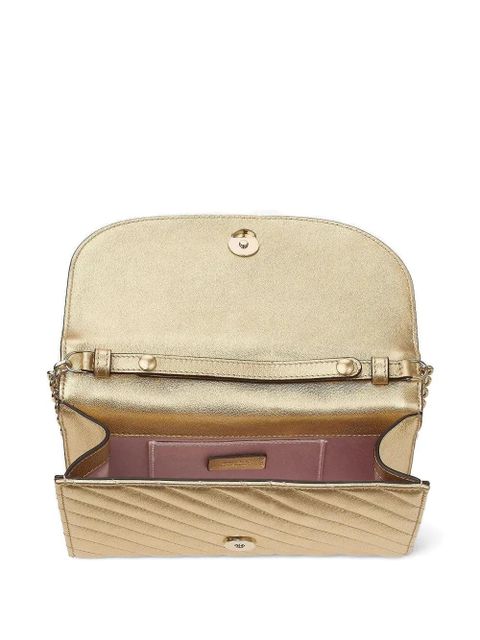 Jimmy Choo Avenue clutch bag - Gold