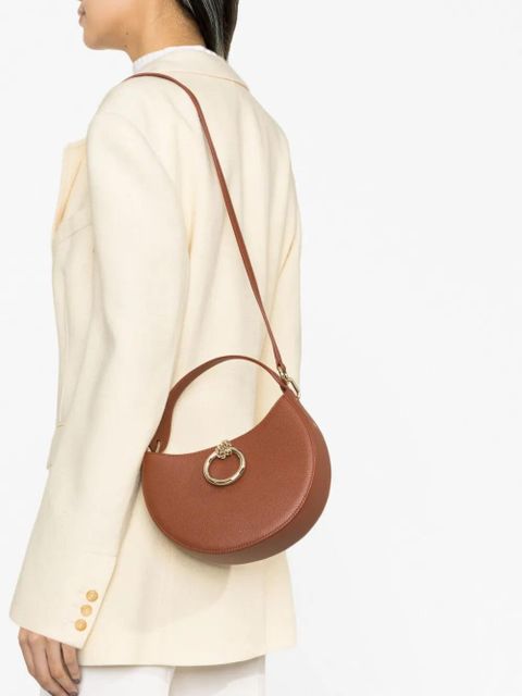 Chloé small Arlene leather tote bag - Brown