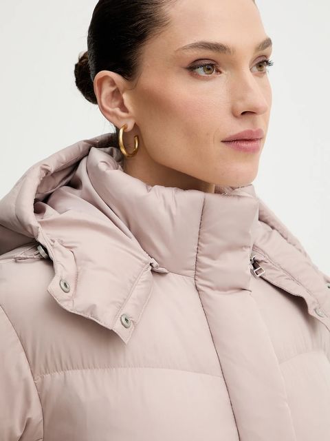 Levi's kurtka puchowa kolor różowy zimowa 003MD