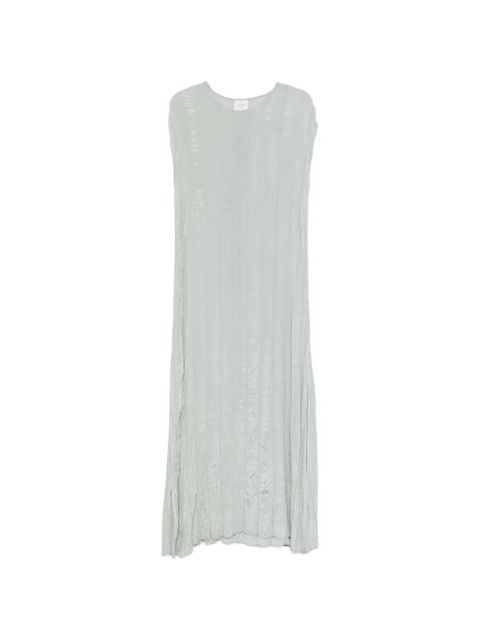 Alysi ribbed sleeveless midi dress - Blue - zdjęcie produktu nr 1