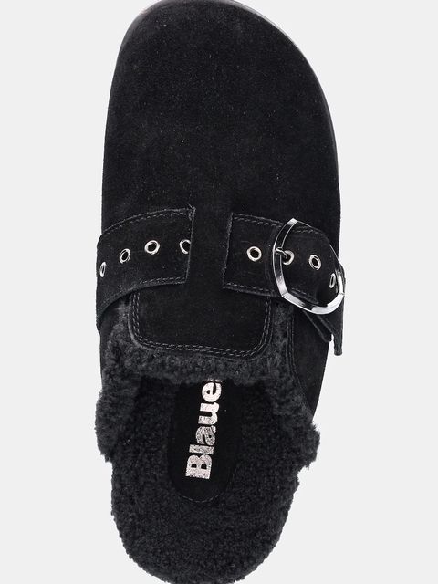 Blauer kapcie zamszowe GLADE kolor czarny F5GLADE04/SUF