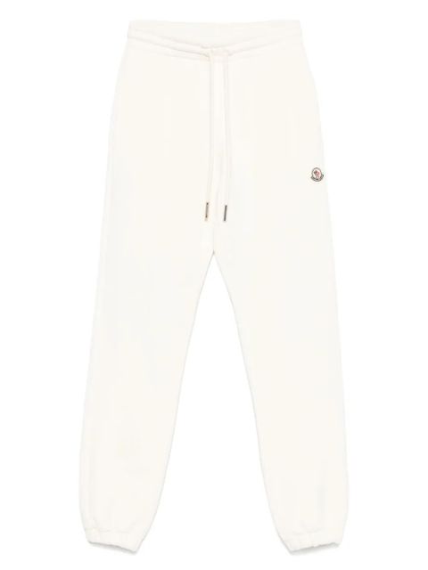 Moncler logo-patch pants - White - zdjęcie produktu nr 1