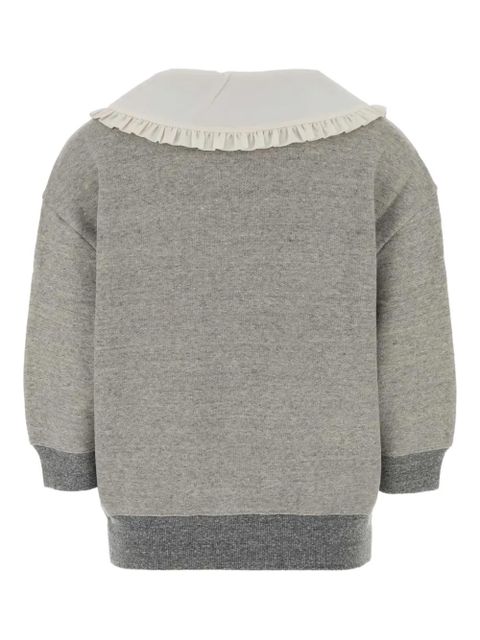 Chloé ruffled top - Grey - zdjęcie produktu nr 2