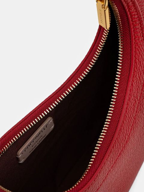 Coccinelle torebka skórzana kolor czerwony E5 PIP 53 01 01