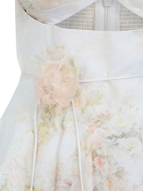 ZIMMERMANN Memento Twist mini dress - White