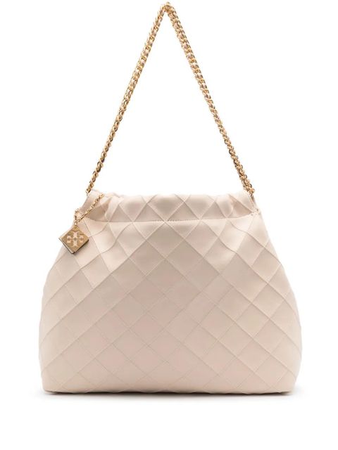 Tory Burch Fleming Soft drawstring tote bag - Neutrals - zdjęcie produktu nr 1