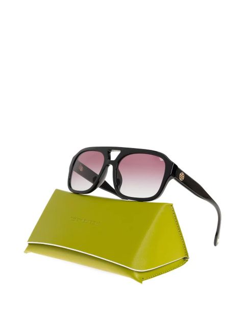Tory Burch pilot-frame sunglasses - Black
