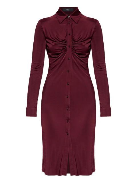 Versace gathered-detail mini dress - zdjęcie produktu nr 1