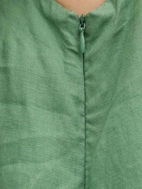 United Colors of Benetton sukienka lniana