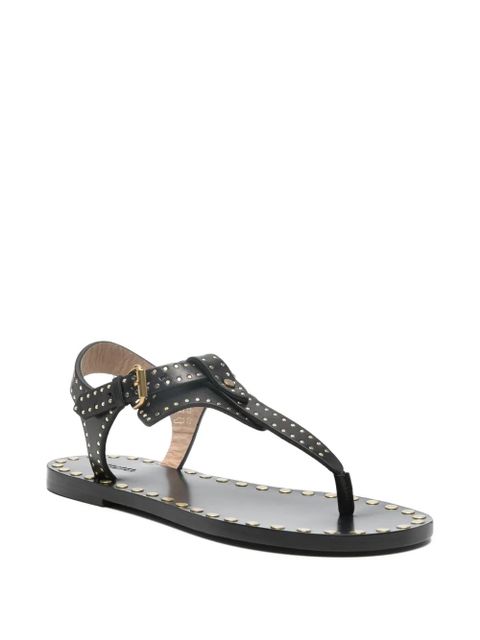 ISABEL MARANT studded buckle sandals - Black - zdjęcie produktu nr 2