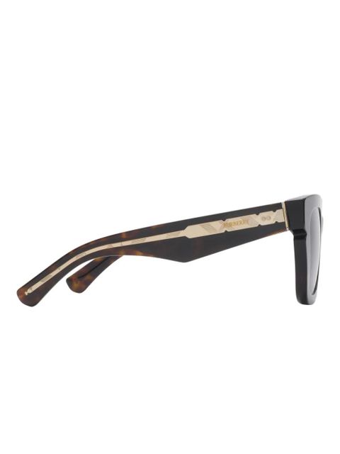 Burberry Eyewear square-frame sunglasses - Black - zdjęcie produktu nr 2