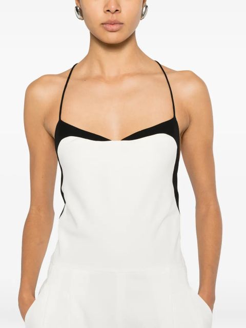 TOM FORD sleeveless jumpsuit - White