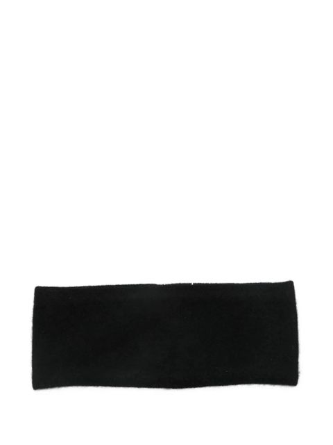 TOTEME cashmere headband - Black - zdjęcie produktu nr 1