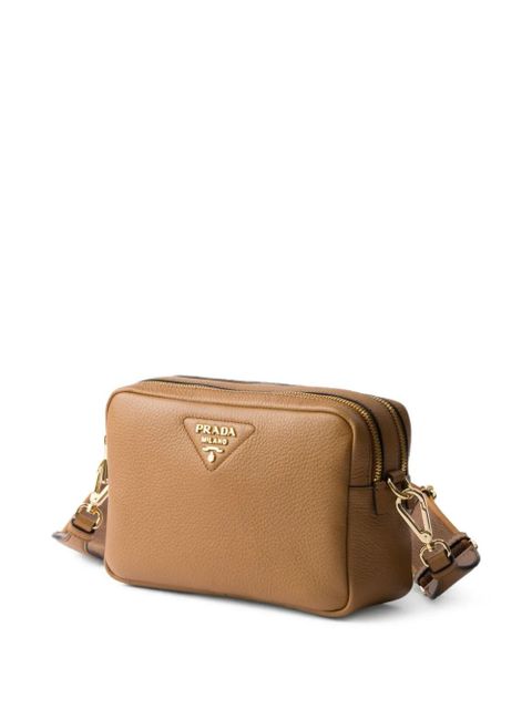 Prada small leather shoulder bag - Brown