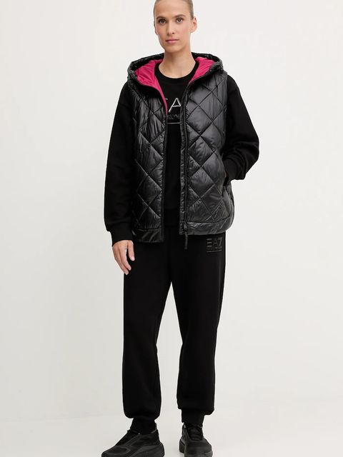 Dkny bezrękawnik kolor czarny przejściowy DP5V3144