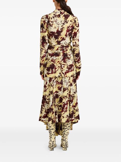 Proenza Schouler Adela printed blouse - Yellow - zdjęcie produktu nr 2