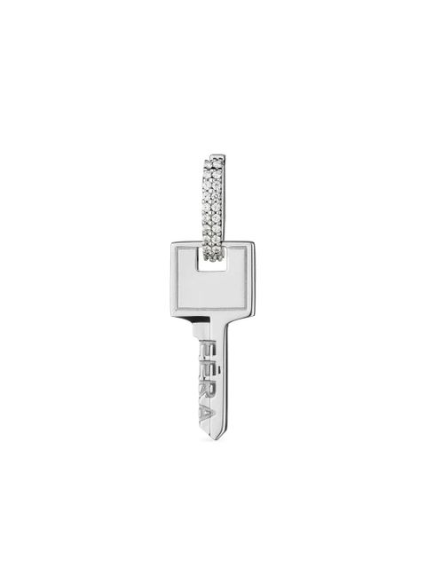 EÉRA 18K white gold Key Small earring - zdjęcie produktu nr 1