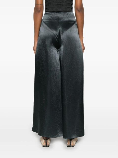Nanushka satined trousers - Grey