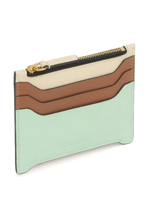 Marni Trunkaroo card holder - Green - zdjęcie produktu nr 2