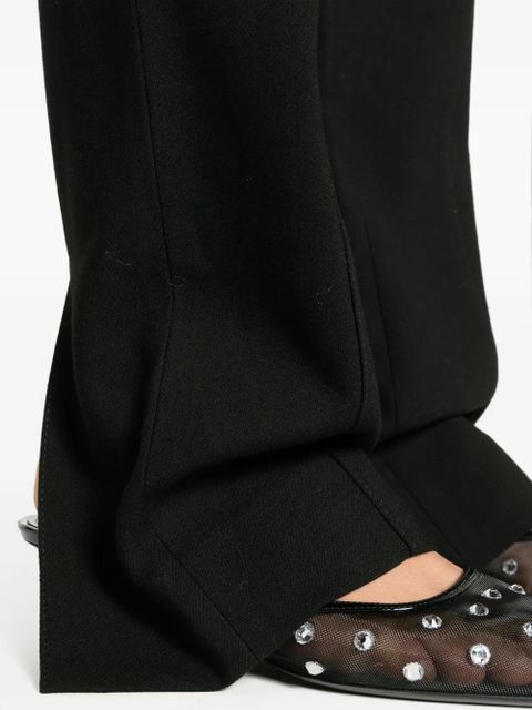 TOTEME Slim tailored trousers - Black