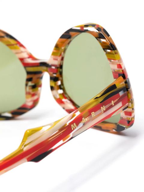 Marni Eyewear Anu Ohia sunglasses - Yellow