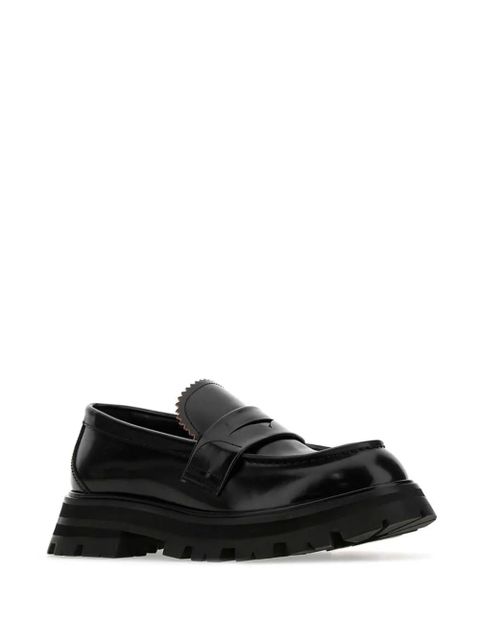 Alexander McQueen Wander leather loafers - Black - zdjęcie produktu nr 2
