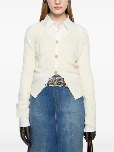 Acne Studios cotton cardigan - Neutrals