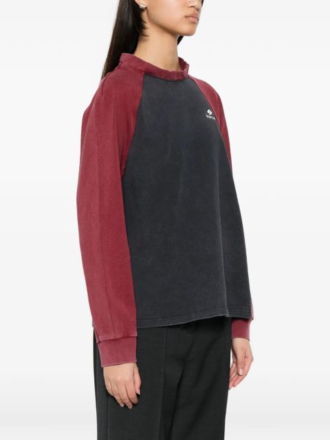 SHUSHU/TONG raglan-sleeve sweater - Grey