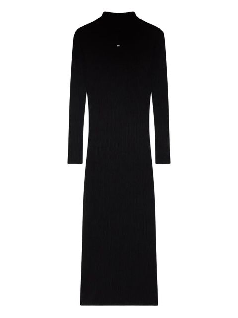 GCDS long-sleeve maxi dress - Black