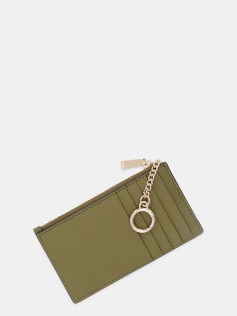 MICHAEL Michael Kors portfel skórzany damski kolor zielony 32F5GJ6D8L - zdjęcie produktu nr 2