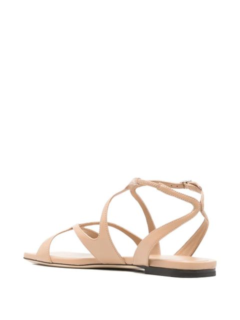 Jimmy Choo leather sandals - Neutrals