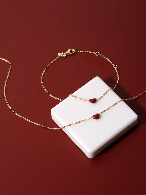 Design Letters bransoletka ze srebra pokrytego złotem