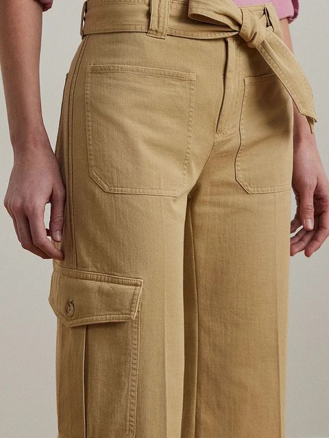 Lauren Ralph Lauren spodnie bawełniane