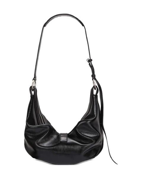 Marge Sherwood medium buckle-fastening crescent shoulder bag - Black - zdjęcie produktu nr 2