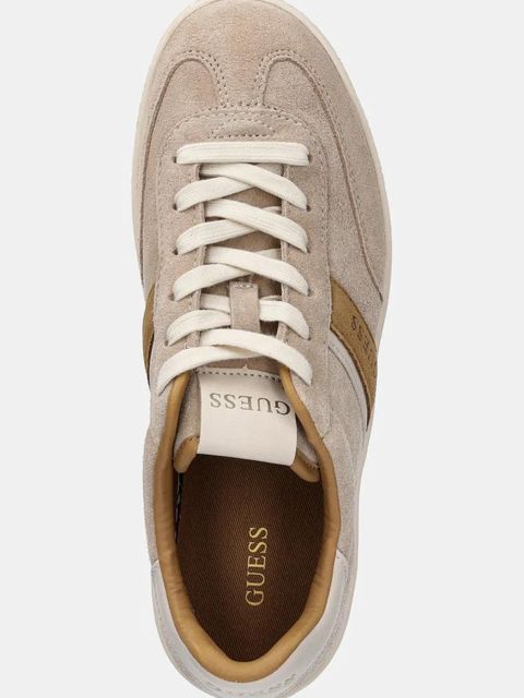 Guess sneakersy NOLINAS kolor beżowy FLPNOL SUE12