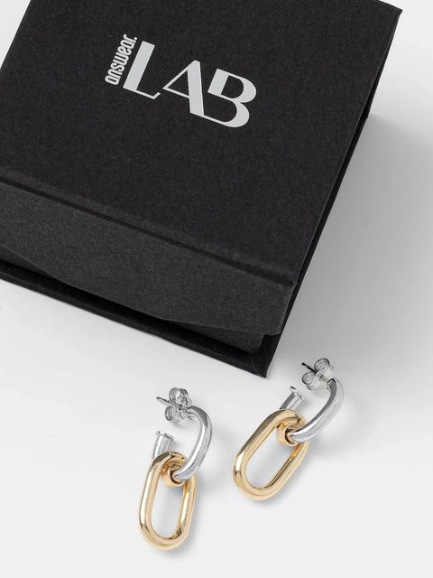 Answear.LAB kolczyki srebrne - zdjęcie produktu nr 2