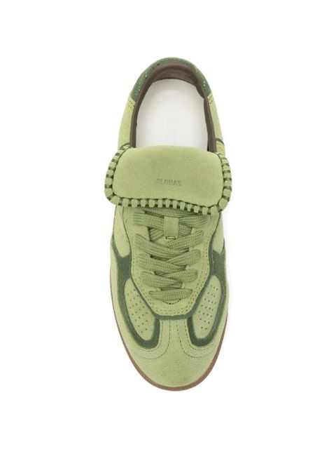 ALOHAS 490 Club perforated sneakers - Green