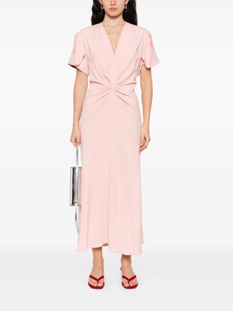 Victoria Beckham gathered dress - Pink - zdjęcie produktu nr 2