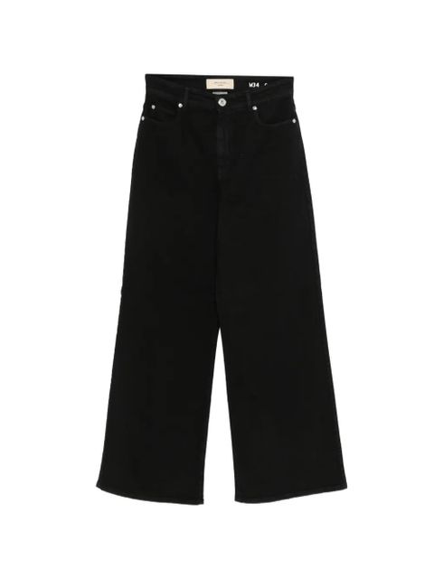 Weekend Max Mara wide-leg five-pockets trousers - Black - zdjęcie produktu nr 1