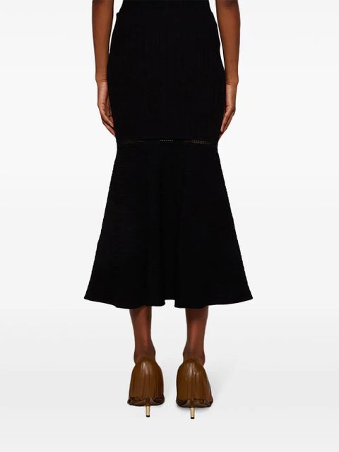 Victoria Beckham flared skirt - Black