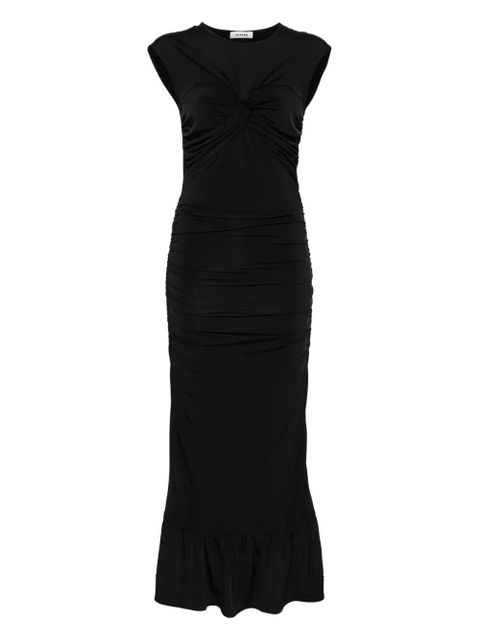 SANDRO knot-detail maxi dress - Black - zdjęcie produktu nr 1
