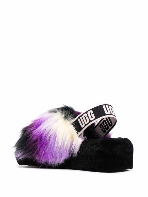 UGG Fluff Yeahtie-dye sandals - Purple - zdjęcie produktu nr 2