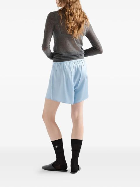 Prada long-sleeve V-neck sweater - Grey