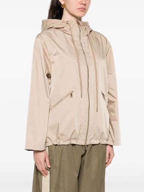 Moncler hooded jacket - Neutrals