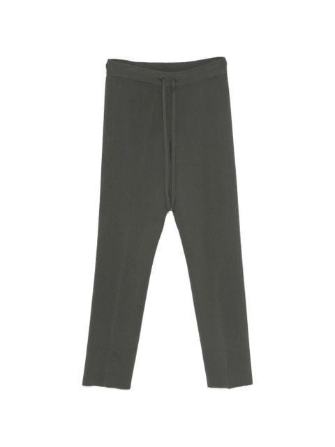 TWINSET drawstring track pants - Green - zdjęcie produktu nr 1