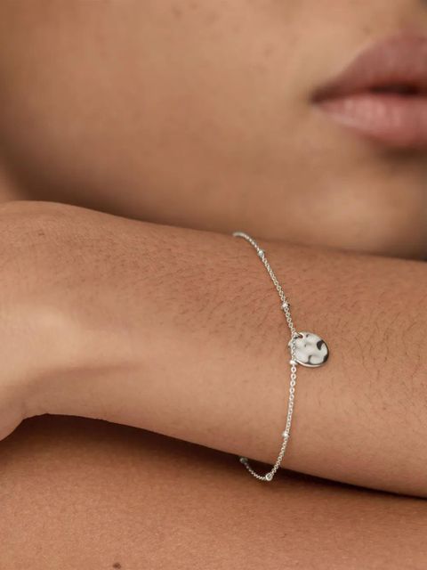 Monica Vinader Siren Muse Disc bracelet - Silver - zdjęcie produktu nr 2