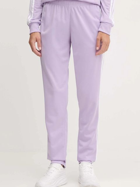 adidas dres Ess 3S damski kolor fioletowy JX0511