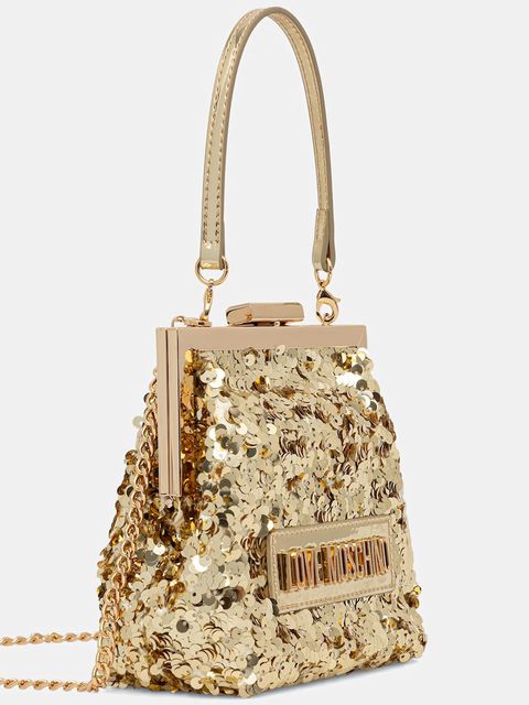 Love Moschino torebka kolor złoty JC4146PP0NKK190B