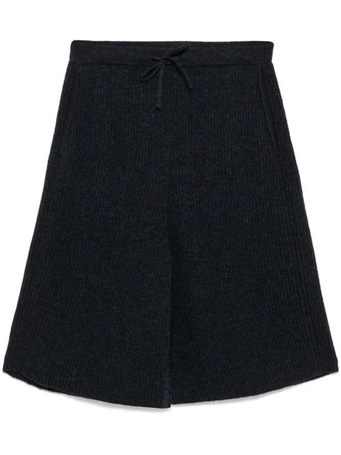 LEMAIRE bermuda wool shorts - Blue - zdjęcie produktu nr 1