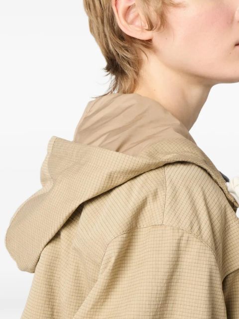 Miu Miu half-zip oversized jacket - Neutrals